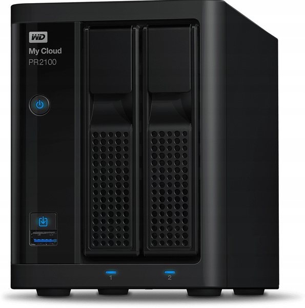 NAS WD My Cloud Pro Series PR2100 0TB (2x0HDD) 4GB 2xLAN USZKODZONY