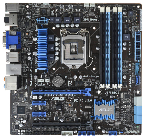 Płyta główna mATX Asus P8H77-M Pro (Socket 1155) (U)