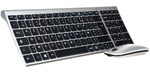 Bezprzewodowa klawiatura Premium Slim HW193 i myszka MW158 2.4GHz USB