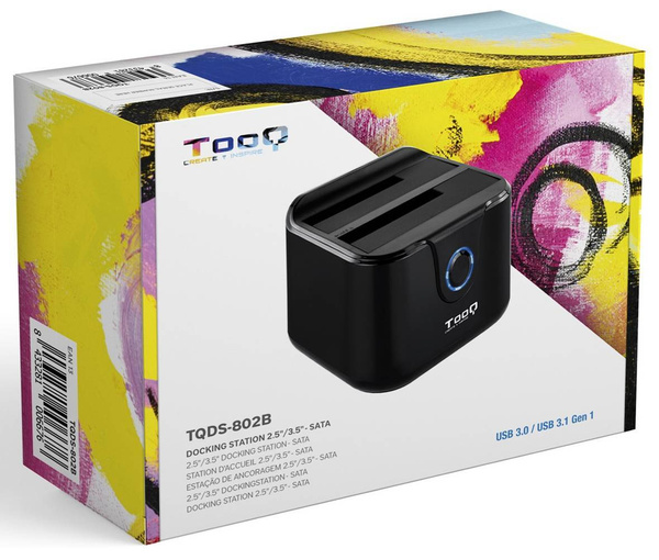 STACJA DOKUJĄCA HDD/SSD TOOQ TQDS-802B