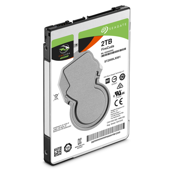 Dysk twardy Seagate ST2000LX001 Firecuda 2TB SATA III 2,5" () USZKODZONY