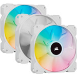 Wentylatory Corsair SP120 RGB Elite White (3x120mm) (CO-9050137-WW) (U)