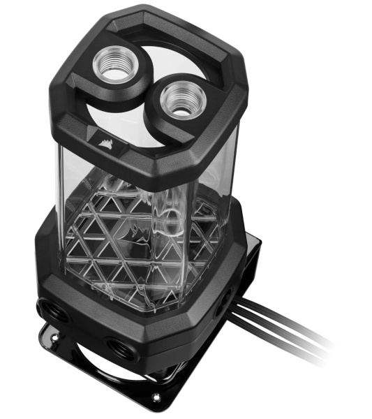 Pompka ze zbiornikiem Corsair Hydro X Series XD5 RGB Black (CX-9040006-WW) (U) (W) (B)