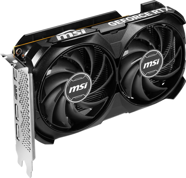 Karta graficzna MSI GeForce RTX 4060 Ventus 2X Black OC 8GB GDDR6 128-bit