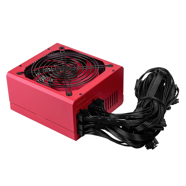 Zasilacz modularny ATX Mars Gaming MPVU750M 750W RED (B) 