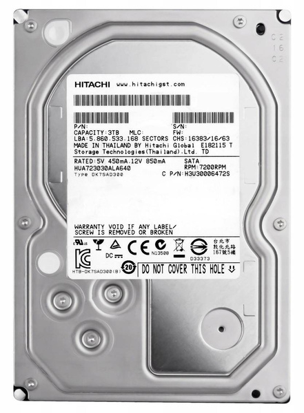 DYSK HDD HITACHI HUA723030ALA640 3TB