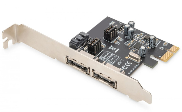 Karta rozszerzeń Digitus SATA III PCIe CARD eSATA 2 Port