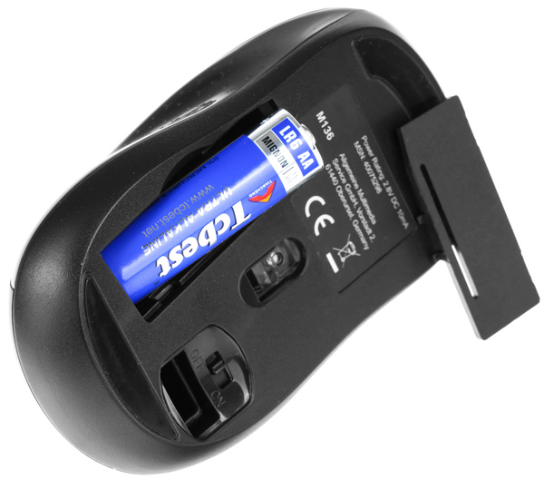 Klawiatura K-730 i myszka M136 - bezprzewodowy zestaw biurowy USB 2.4GHz (AZERTY FR)