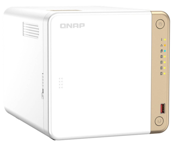 Serwer plików Qnap TS-462-2G 8TB Biało-złoty 4-Bay