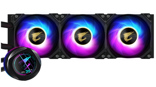 Chłodzenie wodne 360mm Gigabyte Aorus Waterforce X II 360 (W)