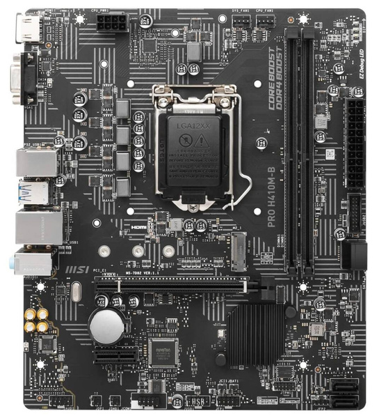 Płyta główna mATX MSI PRO H410M-B (Socket 1200) (U)