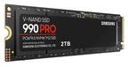 Dysk SSD Samsung 2TB 990 PRO M.2 2280 PCI-E x4 Gen4 NVMe (MZ-V9P2T0BW)
