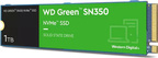 Dysk SSD WD Green SN350 1TB M.2 2280 PCI-E x4 Gen3 NVMe (WDS100T3G0C)