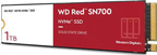 Dysk SSD WD Red SN700 1TB M.2 2280 PCI-E x4 Gen3 NVMe (WDS100T1R0C)