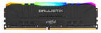 Pamięć RAM Crucial Ballistix Black RGB 16GB (1x16GB) DDR4 3200MHz CL16 (BL16G32C16U4BL)