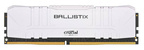 Pamięć RAM Crucial Ballistix White 16GB (1x16GB) DDR4 3200MHz CL16 (BL16G32C16U4W)