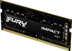 Pamięć RAM Kingston Fury Impact SODIMM DDR4 8GB 2666MHz CL15 (KF426S15IB/8)