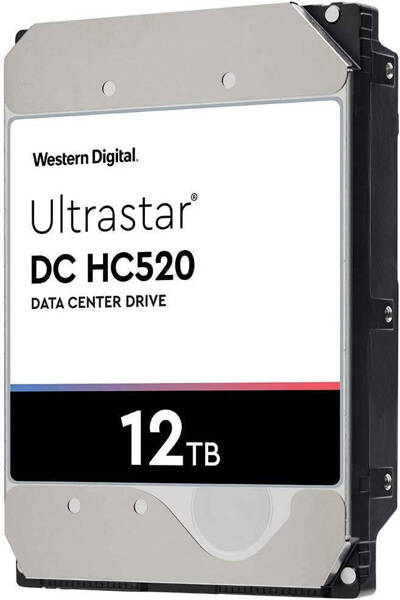 Dysk HDD 3.5" WD Ultrastar DC HC520 (HUH721212AL4204) 12TB