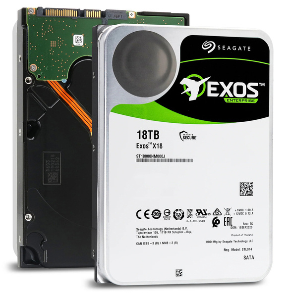 Dysk HDD Seagate Exos X18 18TB (ST18000NM000J)