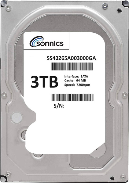 Dysk HDD Sonnics SS43265A003000GA 3TB