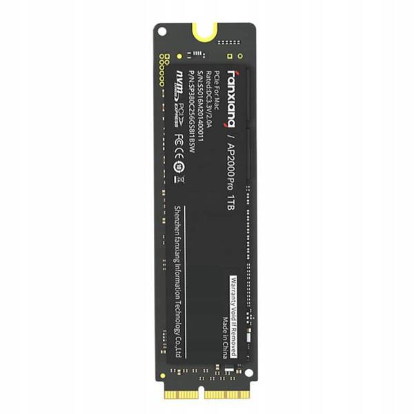 Dysk SSD FanXiang AP2000PRO PCIe for MAC 1TB NVMe M.2