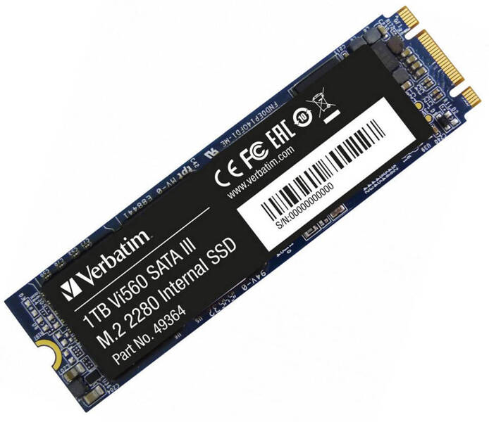 Dysk SSD M.2 SATA Verbatim Vi560 S3 1TB (#49364)