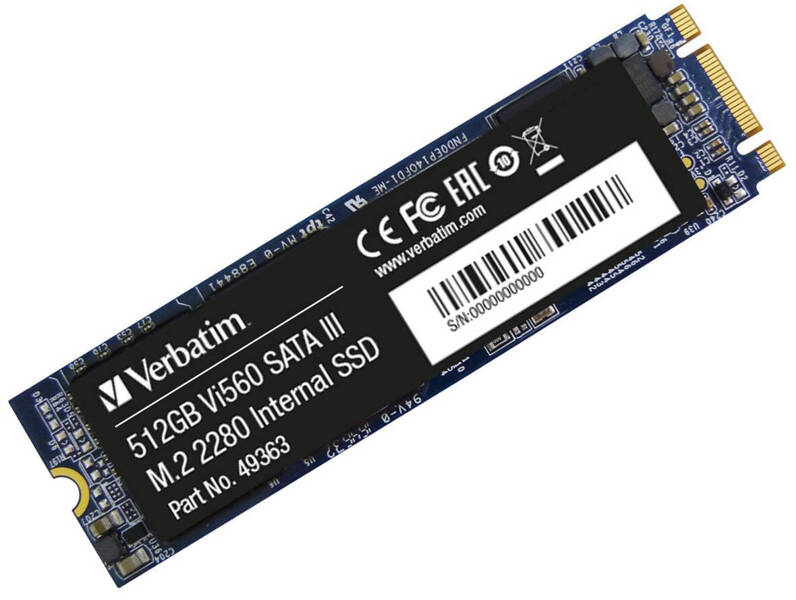 Dysk SSD M.2 SATA Verbatim Vi560 S3 512GB 560MB/s #49363