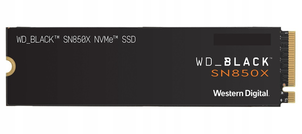 Dysk SSD Western Digital SN850X 1TB M.2 PCIe WDS100T1X0E