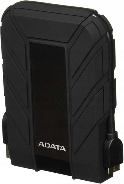 Dysk zewnętrzny HDD Adata DashDrive Durable HD 710 2TB (AHD710P-2TU31-CBK)USZKODZONY