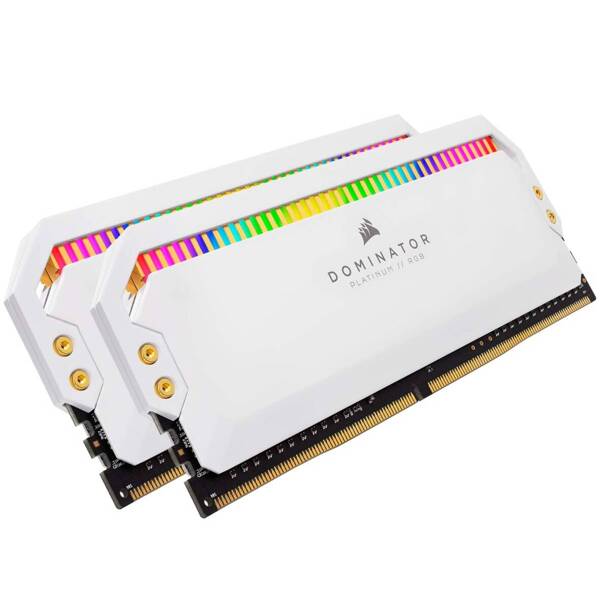Pamięć Corsair Dominator Platinum RGB DDR4 16GB 3600MHz CL18 CMT16GX4M2C3600C18W