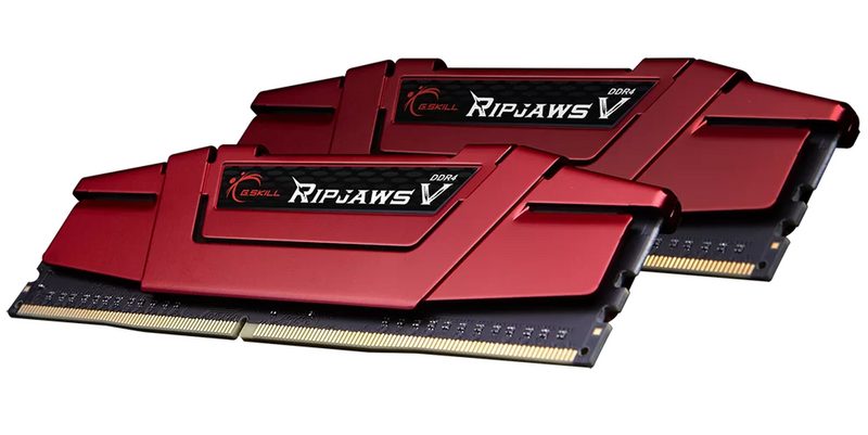 Pamięć RAM G.SKILL Ripjaws V Red 16GB (2x8GB) DDR4 3000MHz CL16 (F4-3000C16D-16GVRB)