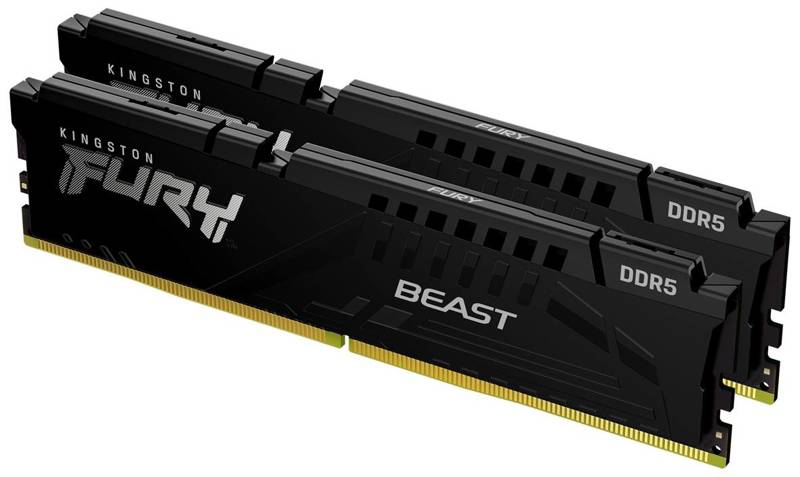 Pamięć RAM Kingston Fury Beast 16GB (2x8GB) DDR5 5200MHz CL40 (KF552C40BBK2-16)