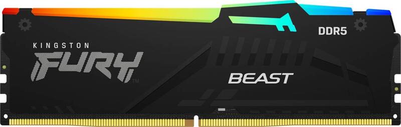 Pamięć RAM Kingston Fury Beast RGB DDR5 8GB 5200MHz CL40 (KF552C40BBA-8)