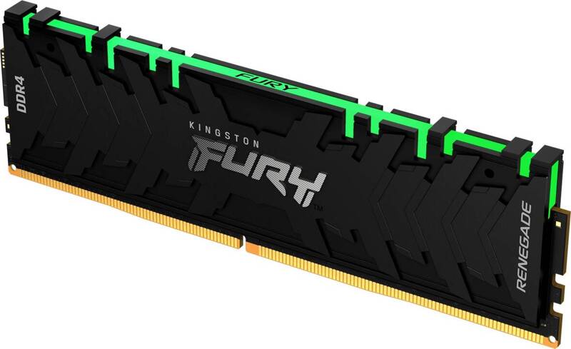 Pamięć RAM Kingston Fury Renegade RGB DDR4 16GB 3200MHz (KF432C16RB1A/16)