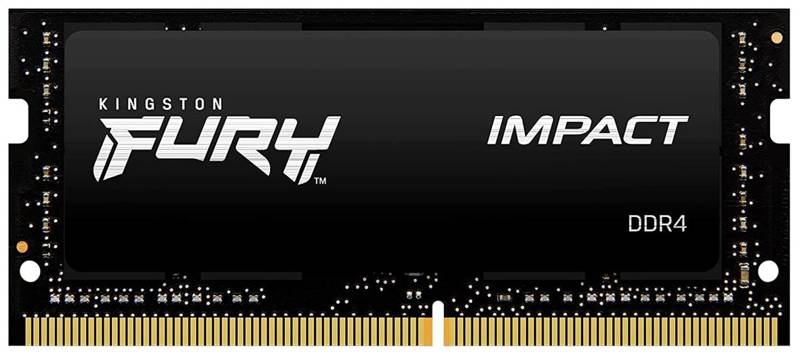 Pamięć RAM SO-DIMM Kingston FURY Impact 32GB (1x32GB) DDR4 3200MHz (CL20KF432S20IB/32)