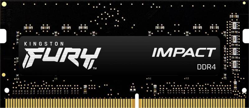 Pamięć RAM SO-DIMM Kingston Fury Impact 8GB DDR4 3200MHz CL20 (KF432S20IB/8)
