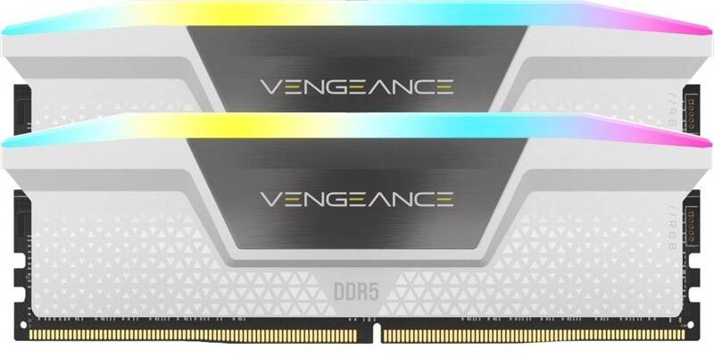Pamięć ram Corsair Vengeance RGB DDR5 32GB 6000MHz (CMH32GX5M2D6000C36W)