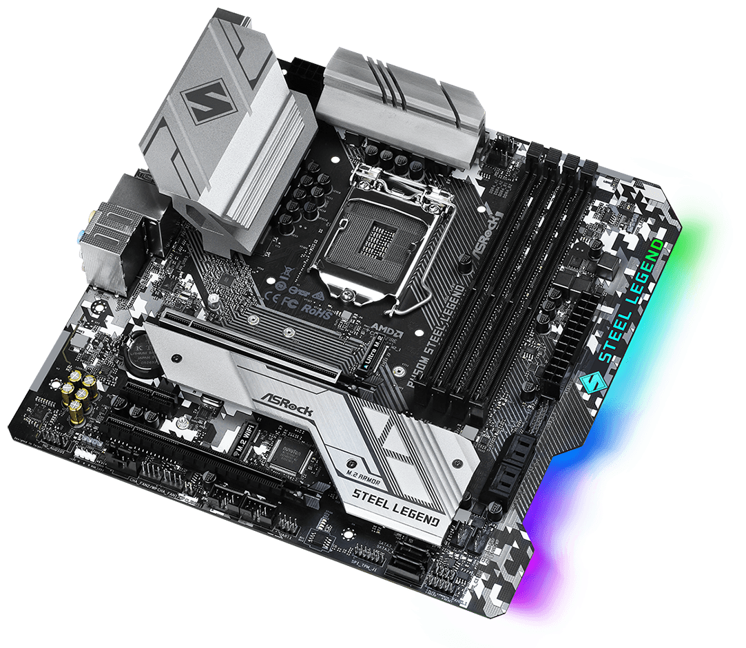 Płyta główna mATX ASRock B460M Steel Legend (Socket 1200)