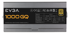Pół modularny zasilacz ATX EVGA SuperNOVA 1000 GQ 80 PLUS GOLD 1000W (210-GQ-1000-V2)