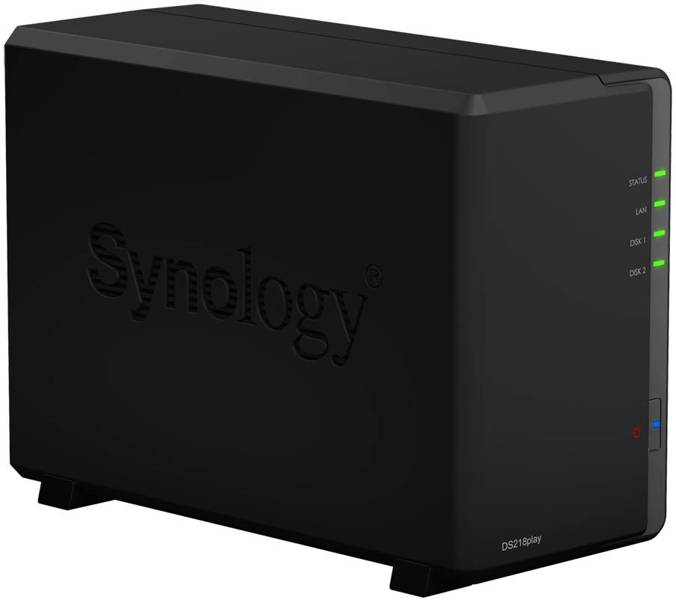 Serwer NAS Synology DiskStation DS218PLAY 2Bay 4K
