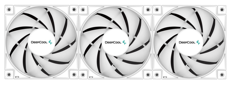 Zestaw 3 wentylatorów DeepCool FC120 White ARGB LED PWM (FC120WH3IN1)